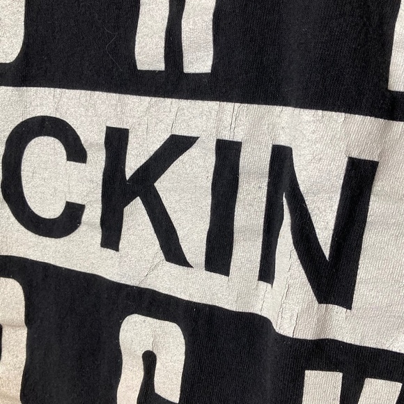 David Lee Roth Little Ain't Enough Tour Tee Pure F*%ckin Rock L Single Stitch - Picture 3 of 7